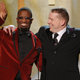 Presenters Rickey Smiley and Gary Owen speak onstage during the 45th NAACP Image Awards Feb. 22, 2014, in Pasadena, Calif.